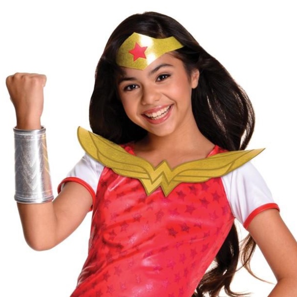NEW DC Superhero Girls Wonder Woman Deluxe Child - Picture 3 of 5